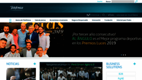 What Telefonica.com.pe website looked like in 2020 (4 years ago)