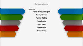 What Technotrades.biz website looked like in 2020 (4 years ago)