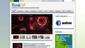 What Thinkgp.com.au website looked like in 2020 (4 years ago)