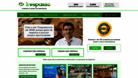 What Trespasse.com website looked like in 2020 (4 years ago)