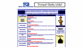 What Trumpetgeek.com website looked like in 2020 (4 years ago)