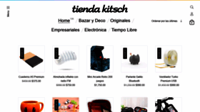 What Tiendakitsch.com website looked like in 2020 (4 years ago)