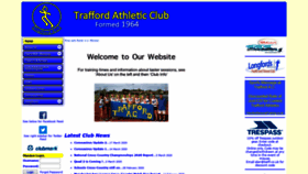 What Traffordac.co.uk website looked like in 2020 (4 years ago)