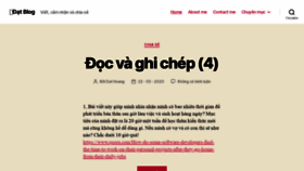 What Tiendathoang.com website looked like in 2020 (4 years ago)