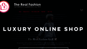 What Therealfashionbyrm.com website looked like in 2020 (4 years ago)