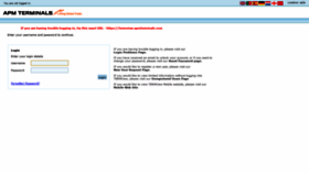What Termview.apmterminals.com website looked like in 2020 (4 years ago)