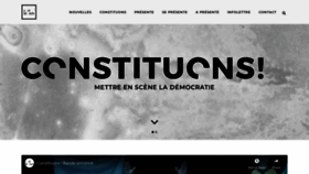 What Theatrecarteblanche.ca website looked like in 2020 (4 years ago)