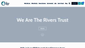 What Theriverstrust.org website looked like in 2020 (4 years ago)