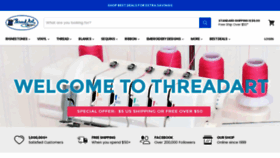What Threadart.com website looked like in 2020 (4 years ago)