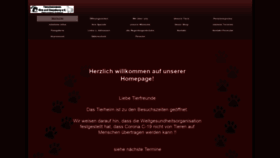 What Tierschutzvereinkirn.de website looked like in 2020 (4 years ago)