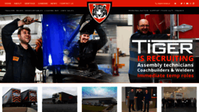 What Tigertrailers.co.uk website looked like in 2020 (4 years ago)