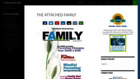 What Theattachedfamily.com website looked like in 2020 (4 years ago)