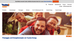 What Tyczka.de website looked like in 2020 (4 years ago)