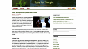 What Tools-for-thought.com website looked like in 2020 (4 years ago)