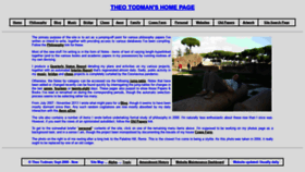 What Theotodman.com website looked like in 2020 (4 years ago)