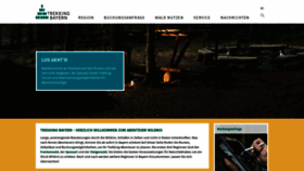 What Trekking-bayern.de website looked like in 2020 (5 years ago)