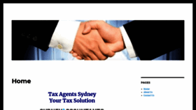 What Taxagentssydney.com website looked like in 2020 (4 years ago)