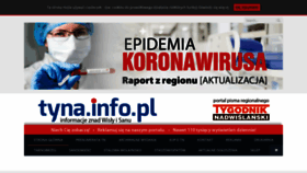 What Tyna.info.pl website looked like in 2020 (4 years ago)