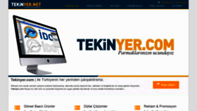What Tekinyer.net website looked like in 2020 (4 years ago)