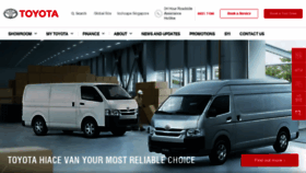 What Toyotasingapore.com.sg website looked like in 2020 (4 years ago)