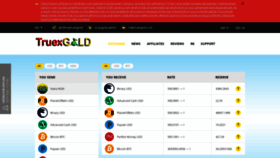 What Truexgold.com website looked like in 2020 (4 years ago)