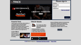 What Tracsdirect.com website looked like in 2020 (4 years ago)