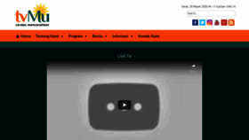 What Tvmu.tv website looked like in 2020 (4 years ago)