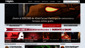 What Tarreo.cl website looked like in 2020 (4 years ago)