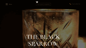 What Theblacksparrow.co.nz website looked like in 2020 (4 years ago)