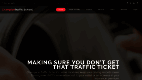 What Trafficschooldiy.com website looked like in 2020 (4 years ago)