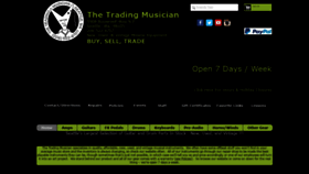 What Tradingmusician.com website looked like in 2020 (4 years ago)