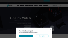 What Tp-link.se website looked like in 2020 (4 years ago)