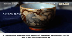 What Teaware.house website looked like in 2020 (4 years ago)