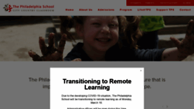 What Tpschool.org website looked like in 2020 (4 years ago)