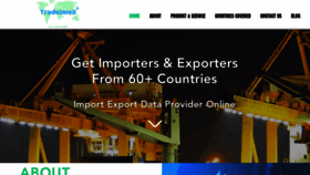 What Tradeimex.in website looked like in 2020 (5 years ago)
