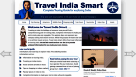 What Travelindiasmart.com website looked like in 2020 (4 years ago)