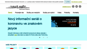 What Tichysvet.cz website looked like in 2020 (4 years ago)