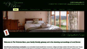 What Thevictorianbarn.co.uk website looked like in 2020 (5 years ago)