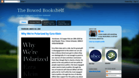 What Thebowedbookshelf.blogspot.com website looked like in 2020 (4 years ago)