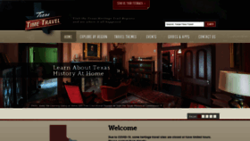 What Texastimetravel.com website looked like in 2020 (4 years ago)