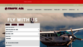 What Tropicair.com website looked like in 2020 (4 years ago)