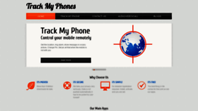 What Trackmyphones.com website looked like in 2020 (4 years ago)