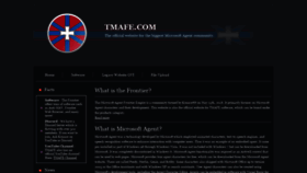 What Tmafe.com website looked like in 2020 (4 years ago)