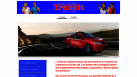 What Transitdrivingschool.com website looked like in 2020 (4 years ago)