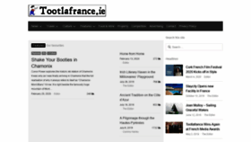 What Tootlafrance.ie website looked like in 2020 (4 years ago)