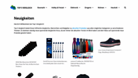 What Top5vergleich.de website looked like in 2020 (5 years ago)