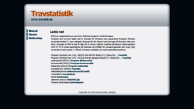 What Travstat.se website looked like in 2020 (5 years ago)