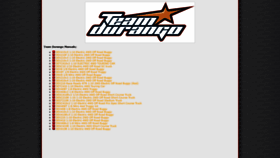 What Team-durango.com website looked like in 2020 (4 years ago)