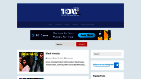 What Todaytvseries.one website looked like in 2020 (4 years ago)