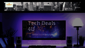 What Techdeals4u.co.uk website looked like in 2020 (4 years ago)